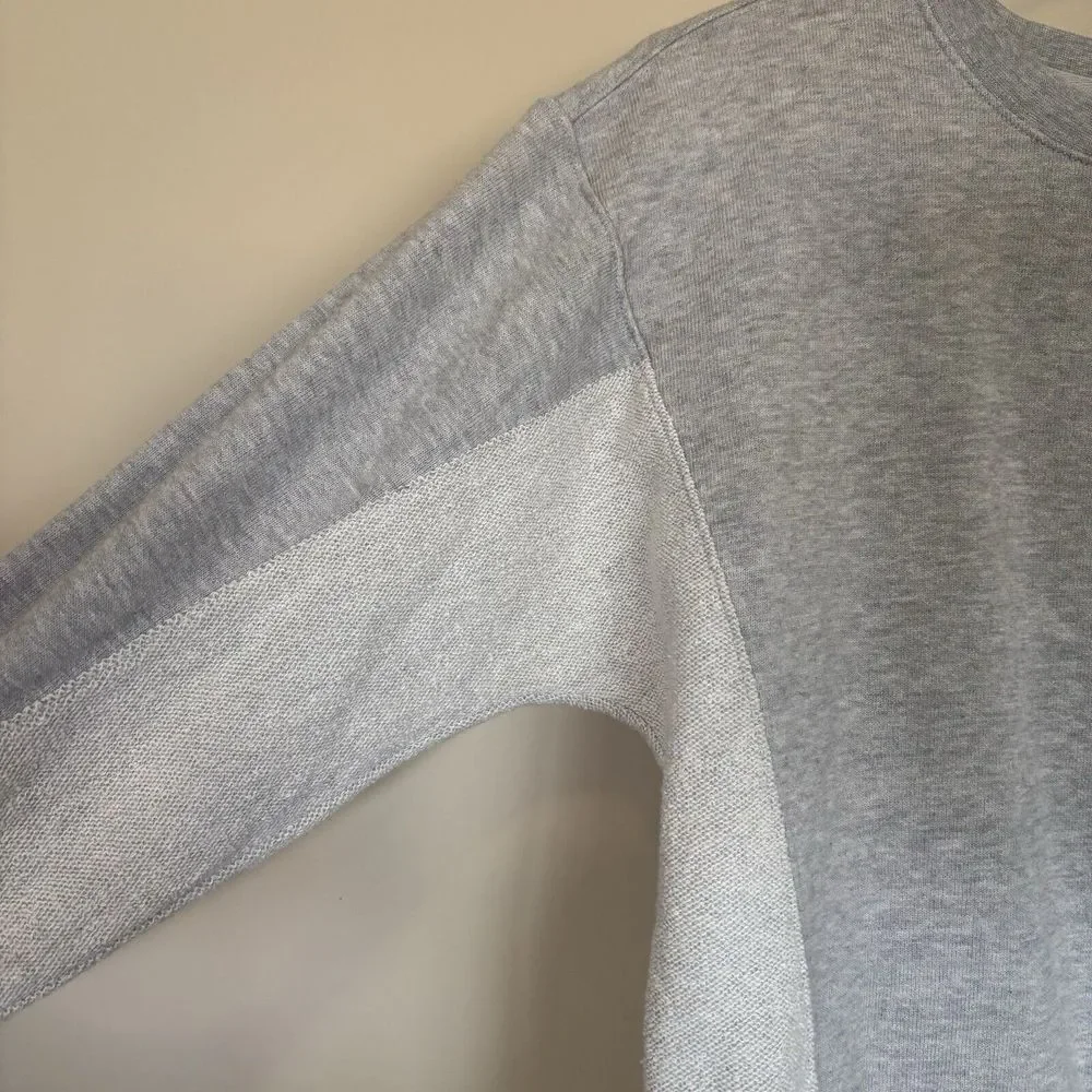 Rails‎ Dani Heather Grey Sweatshirt Crewneck two tone Women's Small - Picture 4 of 8